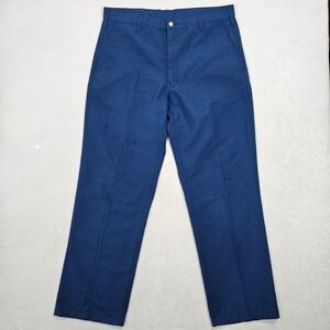 Workrite 2112 FR Pants Men's Size 36x30 Blue Nomex HRC1 Firefighter Durable‎